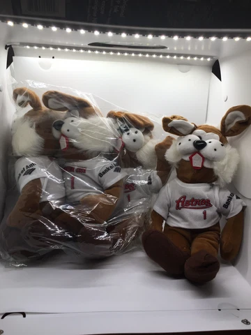 collectibles Junction Jack (Houston Astros) was the first mascot 2000 until 2012 Cover