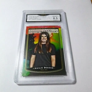 HAILIE DEEGAN 2019 UD GOODWIN CHAMPIONS TOQUE DE COLOR # 117 GRADO 8,5 L@@K - Imagen 1 de 2