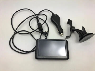 Garmin Nuvi 255W GPS Navigation System w Car Charger Power Cord Black Bundle - Image 1 of 4