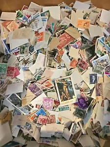 Joystamp: Incredible Stamps Collection Lot 3 Oz Apx 1000 to 1200 Worldwide š„ - Picture 1 of 4
