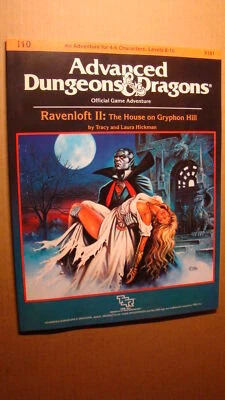 MODULE I10 - RAVENLOFT II HOUSE ON GRYPHON HILL *MINT 9.8 NEW* DUNGEONS DRAGONS - Image 1 of 4