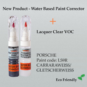 WATER BASED Car Touch Up Paint (Scratch Fix Pens) for PORSCHE Code  LS9R