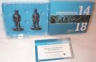 WW1 1914-18 diecast figures President Poincare & Marshall Foch new in box