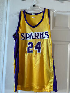 WNBA Los Angeles Sparks Women's Basketball Jersey #24, Size L, Nice!