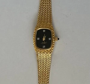 Xavier Masterpiece Diamond Women’s Quartz Gold Tone Watch - Picture 1 of 14