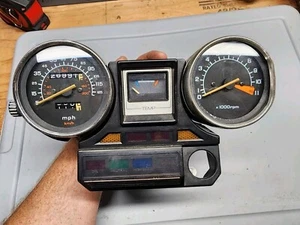 1985 1986 Honda Magna VF700C speedo tach temp gauge cluster instrument panel - Picture 1 of 17