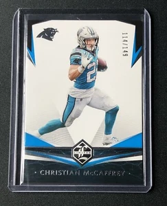 Panini Limited 2020 Christian McCaffrey Silver Parallel/149 #78 - Imagen 1 de 2