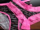 2 Victoria's Secret New Cheeky Panties FLAT $4.95 SHIP??XS ~Set of 2 panties