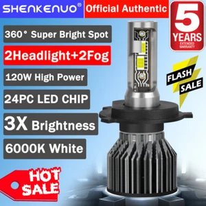 Combo de bombilla antiniebla alta/baja LED 6000K para Toyota Tacoma 2012-2015 V2T - Imagen 1 de 13
