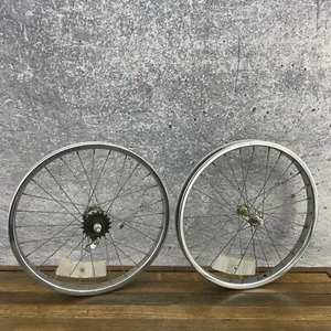 Vintage Murray BMX Wheel Set 1983 Track Certified Old School BMX Steel Rims 80s - Picture 1 of 15