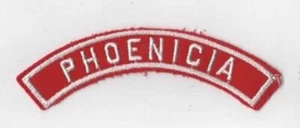 Red & White Community Strips PHOENICIA WHT Bdr. [RW-634] - Picture 1 of 1