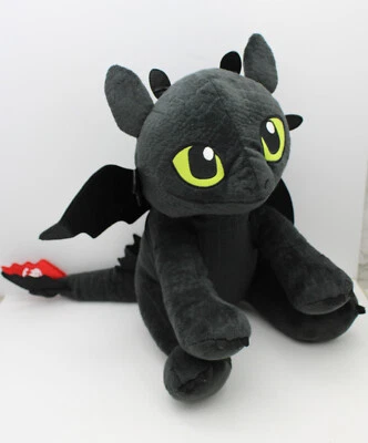 DreamWorks 2014 How to train Your Dragon Toothless BAB Stuffed w/ Wings 14" - Image 1 of 4