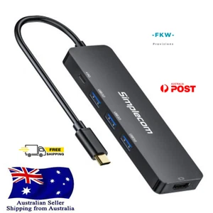 USB-C 5-in-1 Multiport Adapter Docking Station Portable Compact Quality EDC - Picture 1 of 4