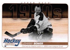 11/12/13/14/15 UPPER DECK HOCKEY HEROES INSERT CARDS (HH1-HH90) U-Pick From List