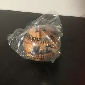 New York Mets Rawling mlb Baseball in original wrap Wood appearance 2011 RARE!! - Picture 1 of 5
