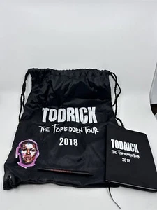 Todrick Hall The Forbidden Tour 2018 VIP Swag Bag /w Pen/Notebook/Patch - Picture 1 of 4