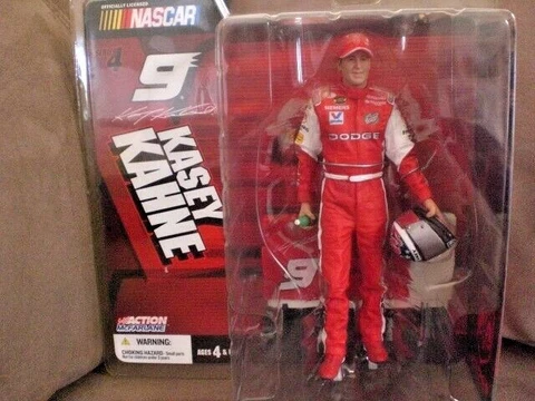 Kasey Kahne McFarlane #9 Dodge NASCAR Figure Series #4 with helmet!! Cover