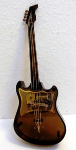 Guitar Music Box Bass Guitar Plays Love Me Tender Hong Kong - Picture 1 of 6