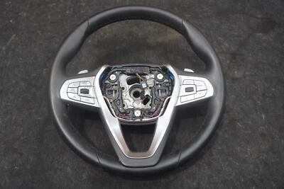 Volante conductor deportivo cuero calor 32309867107 BMW 750i 760 740 G12 16-19 Foto 1 de 4