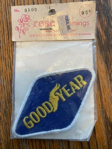 Vintage NIB GOODYEAR Patch - Sealed Package from FedCo, Los Angeles - Picture 1 of 3
