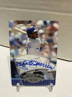 Pedro Guerrero Auto 2005 Cubierta Superior Pasado Banderines Firmas Bronce #PG Foto 1 de 2