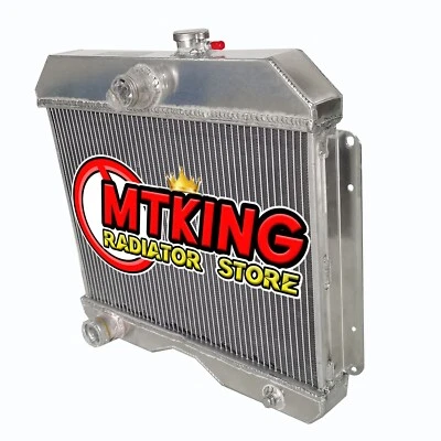Radiador de aluminio para camioneta Jeep Willys 50-58 CJ3 CJ5 CJ6 1946-1964 Foto 1 de 4