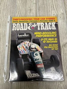 Road & Track Magazine March 1987 Vintage Ads Grand Prix Benetton Advertisement - Picture 1 of 6