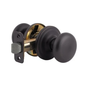 Kwikset 720J11PCP Hall & Closet Passage Juno Doorknob, Venetian Bronze Signature - Picture 1 of 8