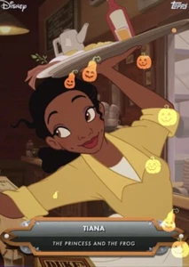 [DIGITAL] Topps Disney Tiana 2023 Tier 9 Halloween Orange Base LE 1031 - Picture 1 of 1