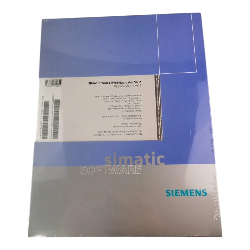 ACTUALIZACIÓN DE NAVEGADOR WEB/WINCC SIEMENS 6AV6371-1DH06-2XX3 V6.2 - Imagen 1 de 1