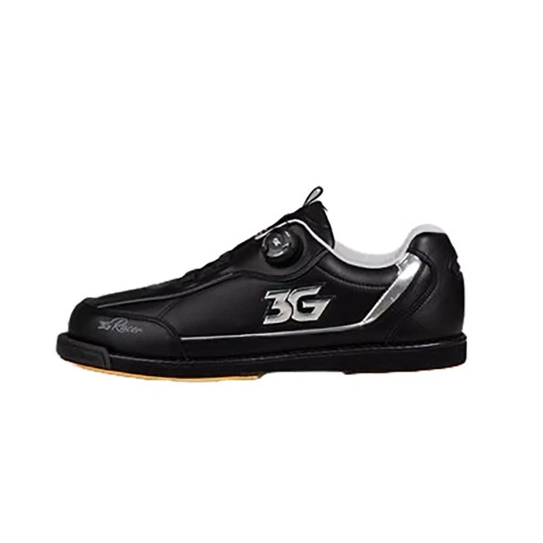 3G Mens Dial Racer Black Chrome Right Hand Bowling Shoes - Image 1 of 1