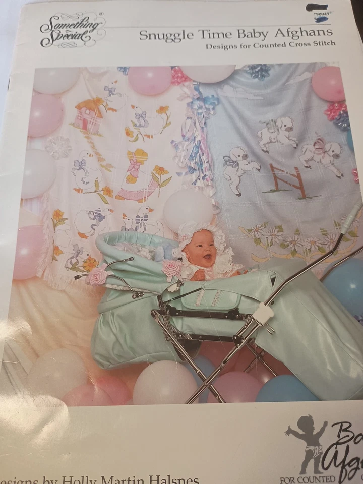 Something Special Snuggle Time Baby Afghans Cross Stitch patterns G12 - Image 1 of 1