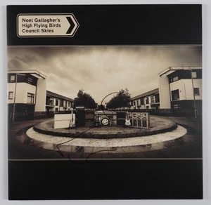 Noel Gallagher JSA  Signed Autograph Record Album Vinyl High Flying Birds - Picture 1 of 3