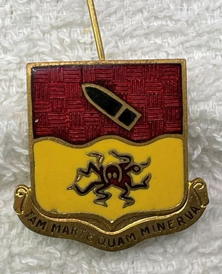 Original: WW2 18th Coast Artillery DI / DUI / cresta PB 72025 Foto 1 de 2