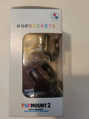PopSockets PopMount 2 Desk Car Dash & Windshield Mount - Black - Image 1 of 4