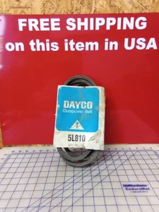 Dayco Durapower Belt 5L810  81" X 5/8", New Old Stock, Free Shipping - Picture 1 of 6