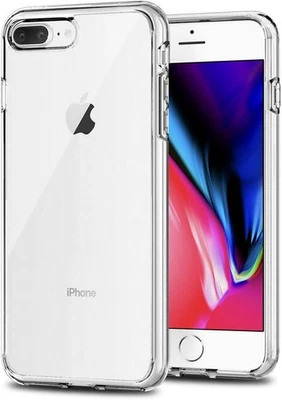 Capa telefone TENOC compatível com iPhone 7 Plus e 7/8 Plus, transparente  - Imagem 1 de 4