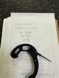 Mathews Switchweight H Mods 70#85% Let Off - Picture 1 of 1