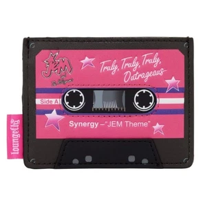 Porte Cartes Loungefly Jem et les Hologrammes - Cassette - Picture 1 of 3