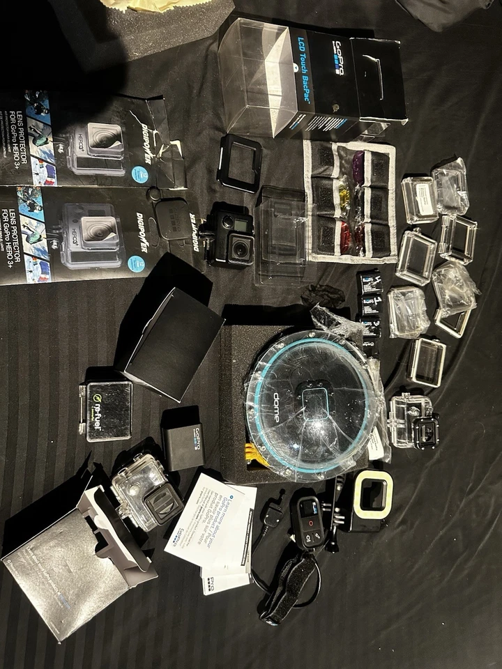 Gopro Hero4 Edición Negra Con MUCHOS Extras Pantalla LCD, ¡Y Más!! Foto 1 de 4