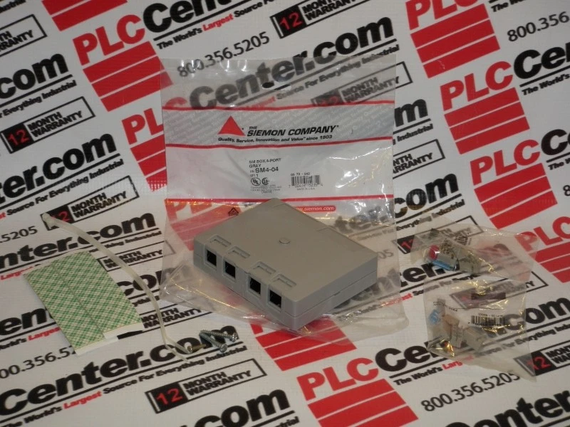 SIEMON MX-SM4-04 / MXSM404 (NEW IN BOX) - Image 1 of 1