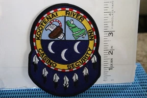 tribal indian police patch KOOTENAI RIVER INN CASINO POLICE  IDAHO - Picture 1 of 1