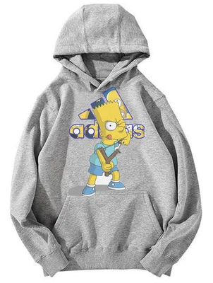 Sudadera con capucha inspirada en Adidas Bart Simpson x Foto 1 de 2