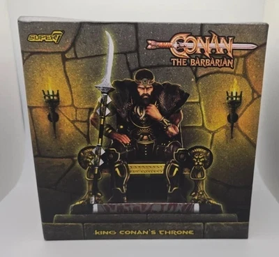 Super7 Ultimates! Trono del Rey Bárbaro de Conan Foto 1 de 3