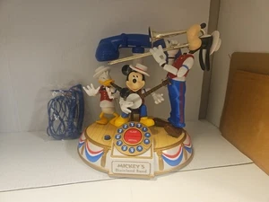 TELEFONO A CANDELA VINTAGE 1986 DISNEY DIXIELAND BAND MICKEY GOOFY DONALD - Foto 1 di 20