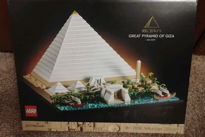 🔥 Brand New! Sealed Box. LEGO ARCHITECTURE: Great Pyramid of Giza (21058) - Image 1 of 4