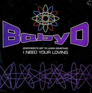 BABY D - I NEED YOUR LOVING - 12” VINYL RECORD - OLDSKOOL 95 JUNGLE 90S DANCE DJ - Foto 1 di 7