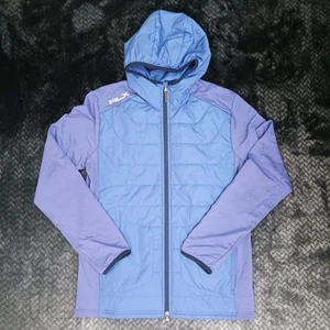 RLX Ralph Lauren Jacke Herren Blau Kapuze Full Zip Golf Isoliert Hybrid Größe S - Bild 1 von 9