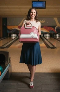 Vintage Brunswick Bowling Ball Bag Very Very Nice! Near Mint Condition! - Picture 1 of 10