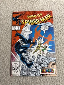 Web of Spider-Man #36 - Marvel Comics (1987) - 1st App. Tombstone - Picture 1 of 2